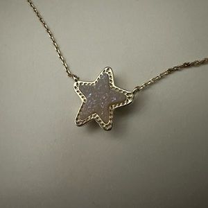 Kendra Scott star druzy necklace